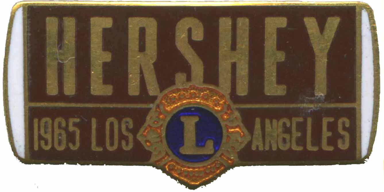 Hershey 1965 Pin